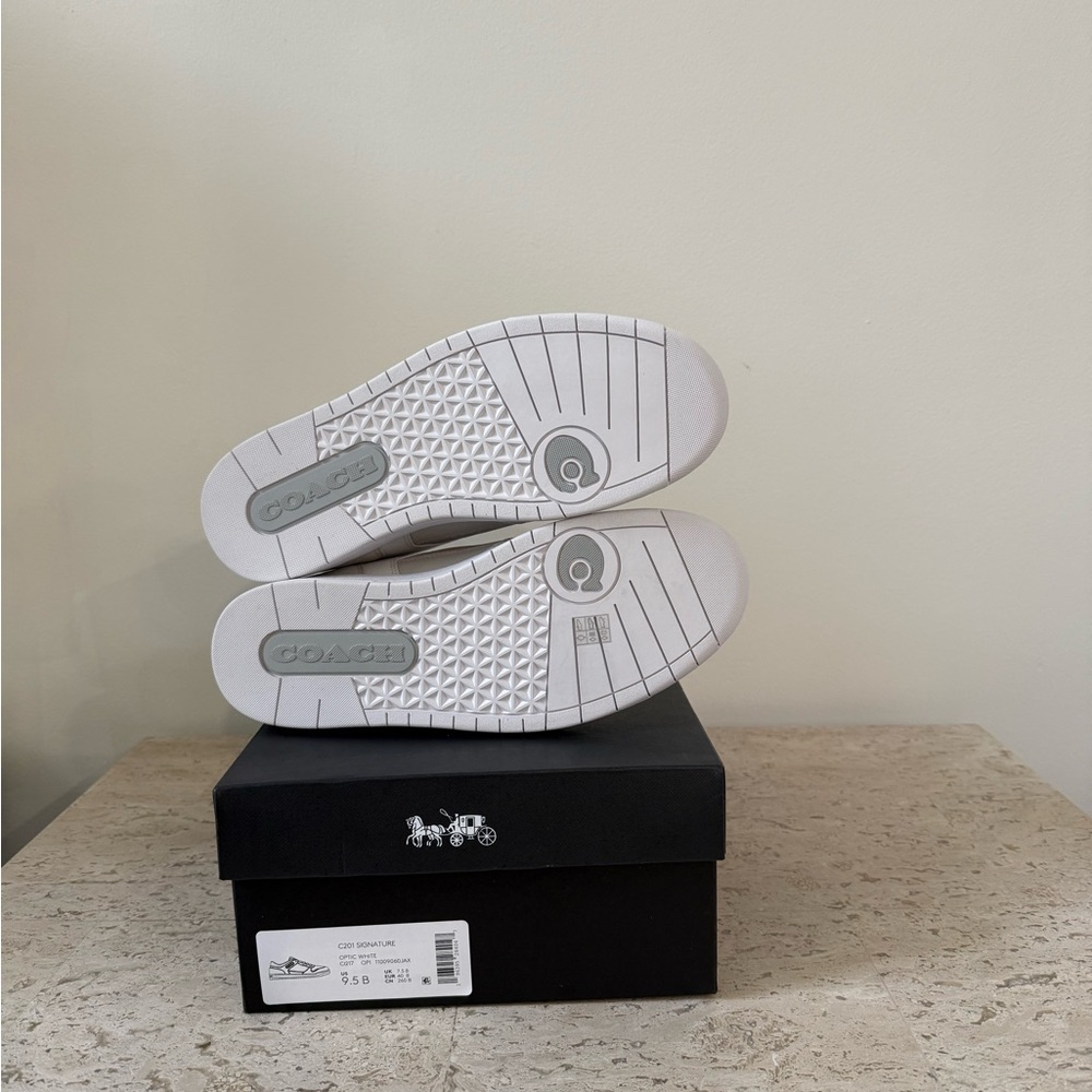 COACH Womens C201 Signature Sneaker - Picture 12 of 12